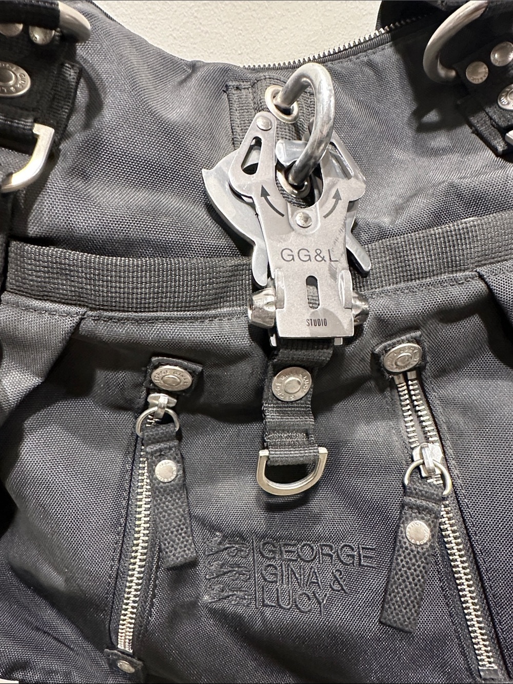 Black Canvas satchel